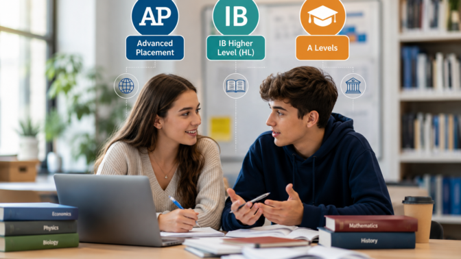 APs IB HLs A Levels